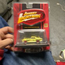 JOHNNY LIGHTNING 1968 Shelby GT500 "WHITE LIGHTNING" CHASE CAR Green Mustang RARE