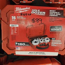 Milwaukee
HOLE DOZER General Purpose Bi-Metal Hole Saw Set (16-Piece)