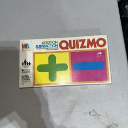 Vintage Quizmo Addition Subtraction Educational Game