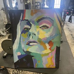 Woman Painting 
