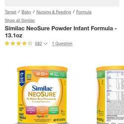 Similac Neosure 