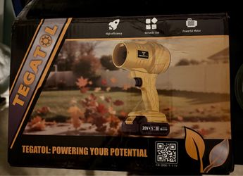 TEGATOL leaf blower. …NEW