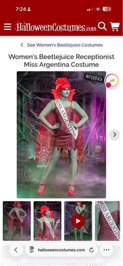 Beetlejuice Halloween costume