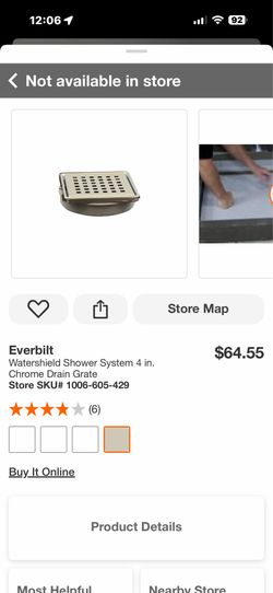 Shower drain covers (5) brand new unopened