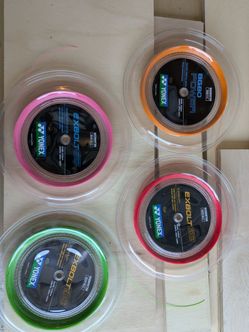 Yonex string BG80 Exbolt 68 63