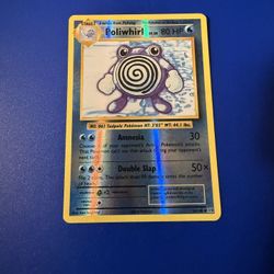 Poliwhirl [Reverse Holo] #24 Pokemon Evolutions