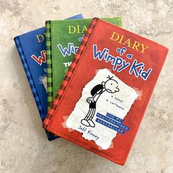 Diary of a Wimpy Kid | Hardcover Books 1,2,3 