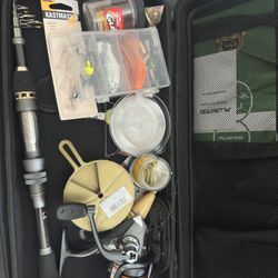 Complete Fishing Tackle Set with Rod, Reel, Bait & Accessories – Ready to Fish!