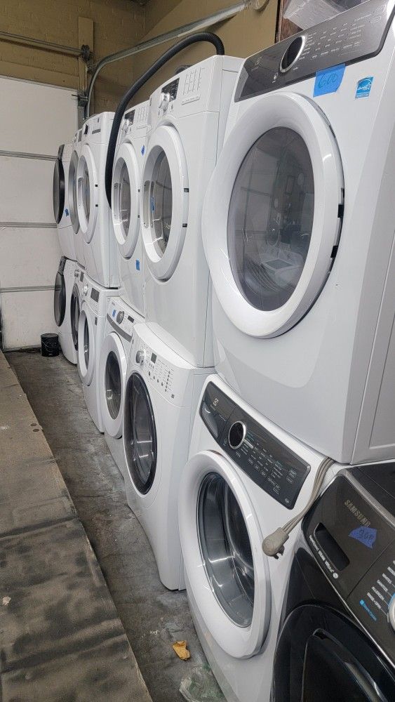 Electrolux, Samsung, Kenmore Washer Machine And Dryer