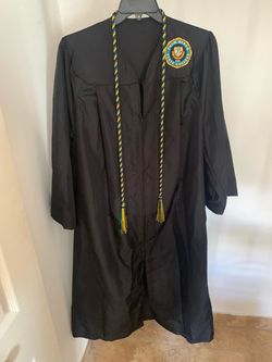 Palm Beach State College Graduation Gown with Cord