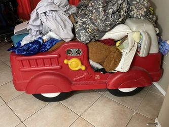 Fire Truck Toddler Bed