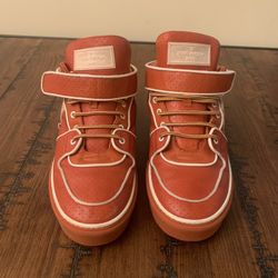 Lv Orange Trainer Shoes 