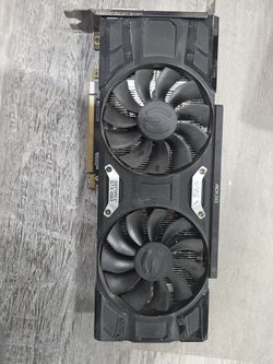 evga gtx 1060 dual fan gpu used
