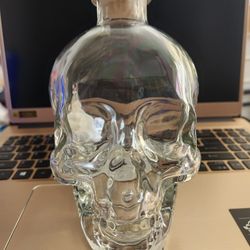 Skull Liquor Bottle