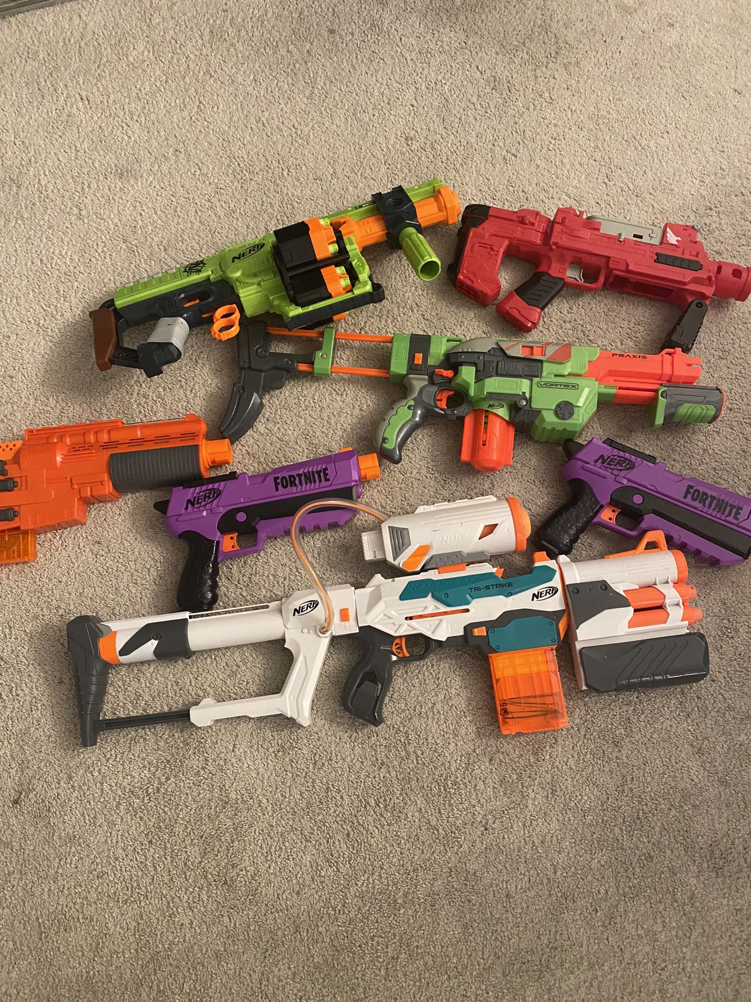 7 Nerf Guns With Bullets