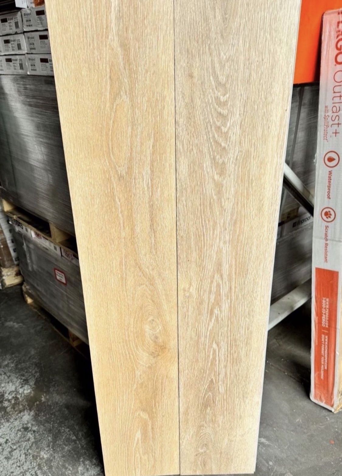 Dusk Cherry 22 MIL x 8.7 in. W x 48 in. L Click Lock Waterproof Luxury Vinyl Plank Flooring