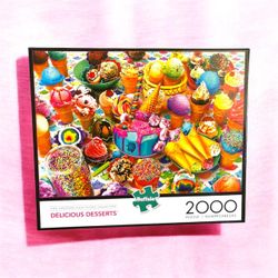 Ice cream dessert 2000 piece puzzle
