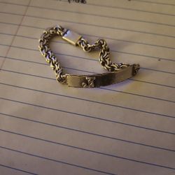 18g Of Silver Braclet