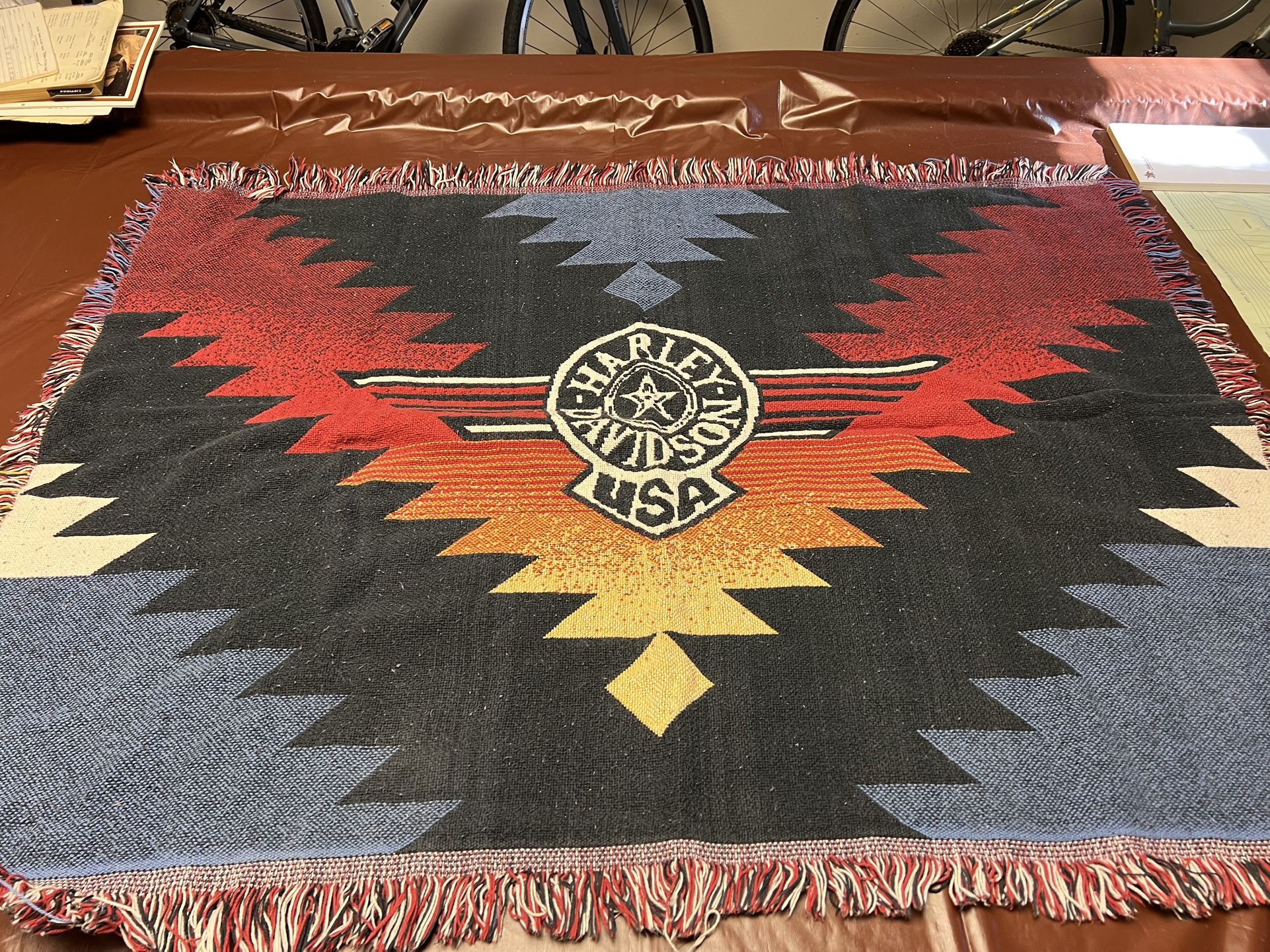 Harley Davidson Original Blanket.