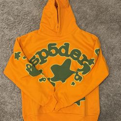 Sp5der Beluga Hoodie Orange L