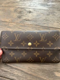 Authentic vintage, Louis Vuitton porte dresser, international trifold, long wallet