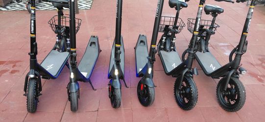 Electric scooter used
