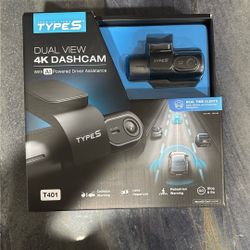 4K Dashcam Dual View Type S 