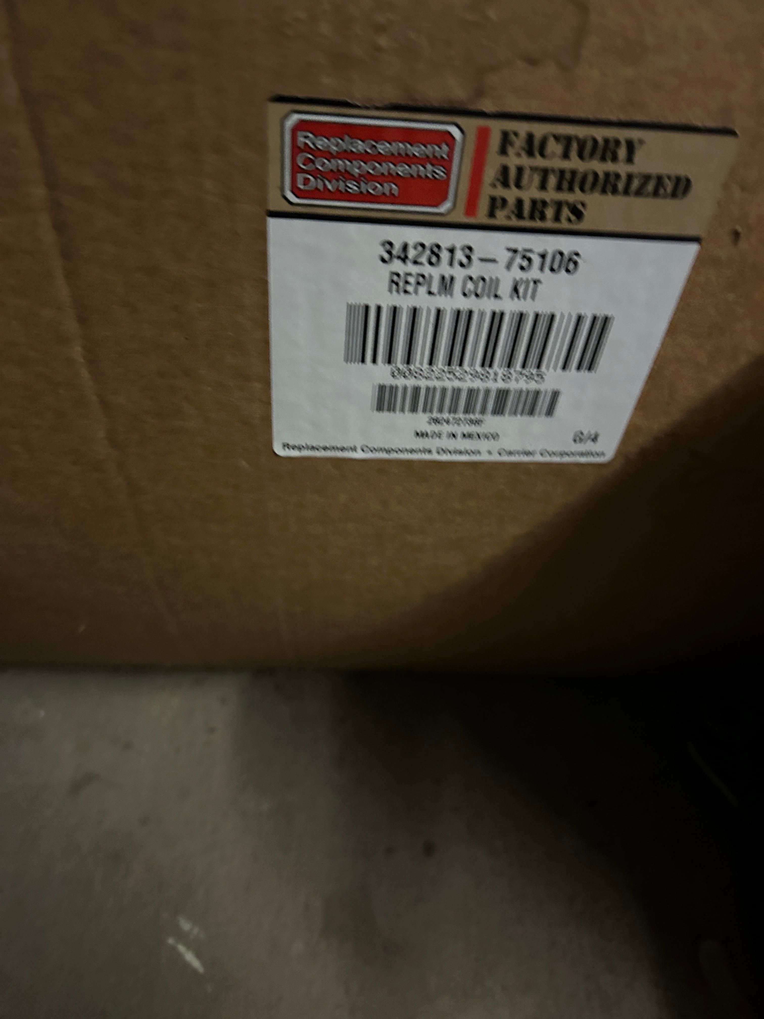 342796-75106 CARRIER COIL 