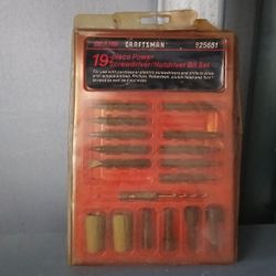 Craftsman 19 Piece Nut Drive Bit Set