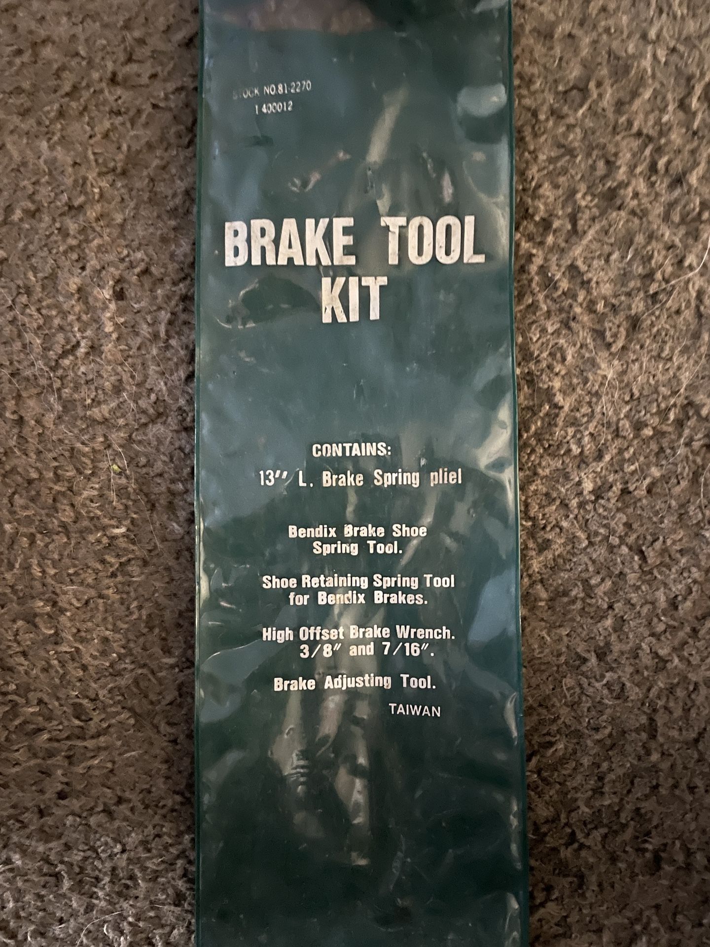 13” Brake Tool Kit