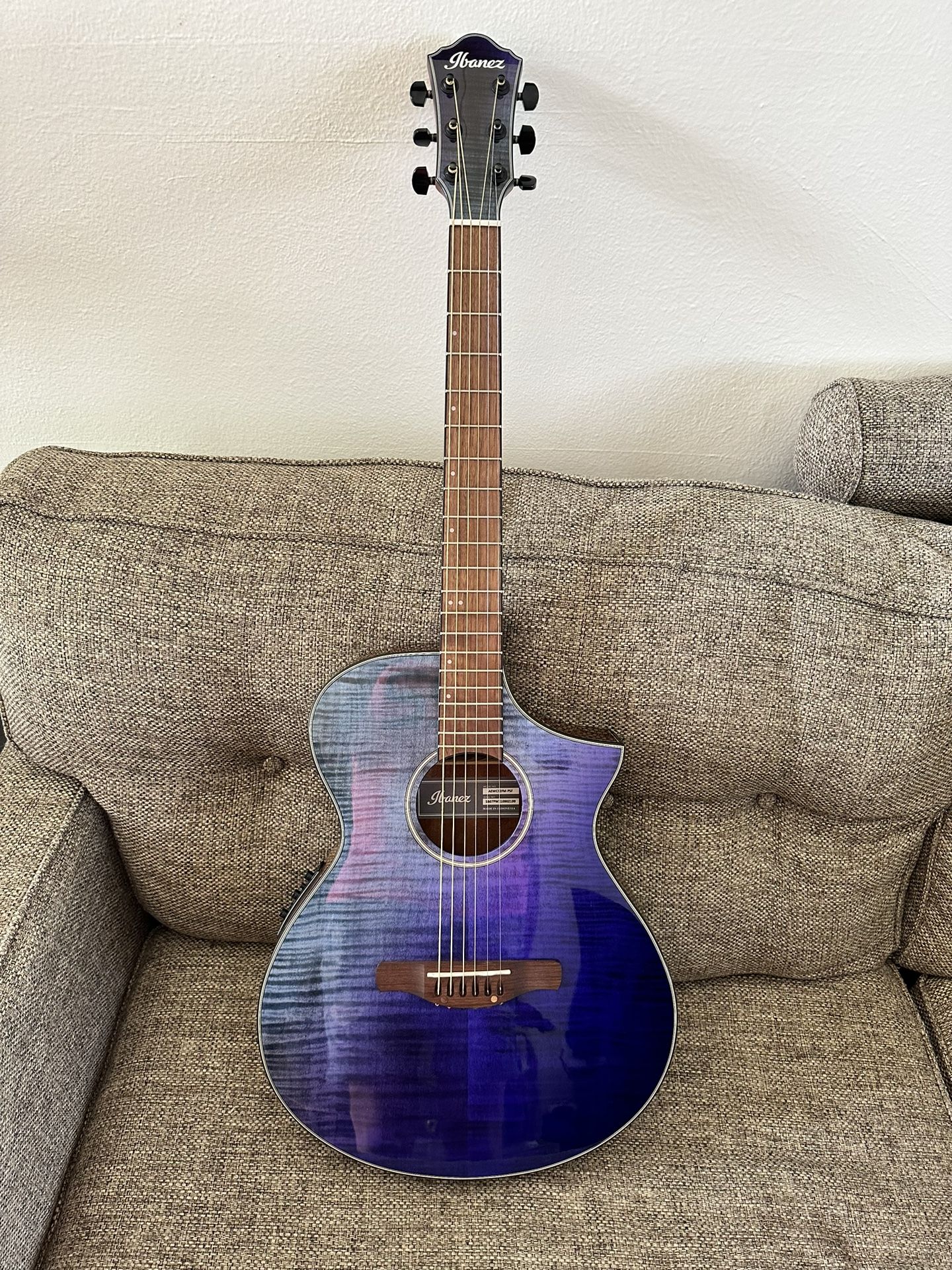 Ibanez AEWC32FM ACOUSTIC-ELECTRIC PURPLE SUNSET FADE HIGH GLOSS