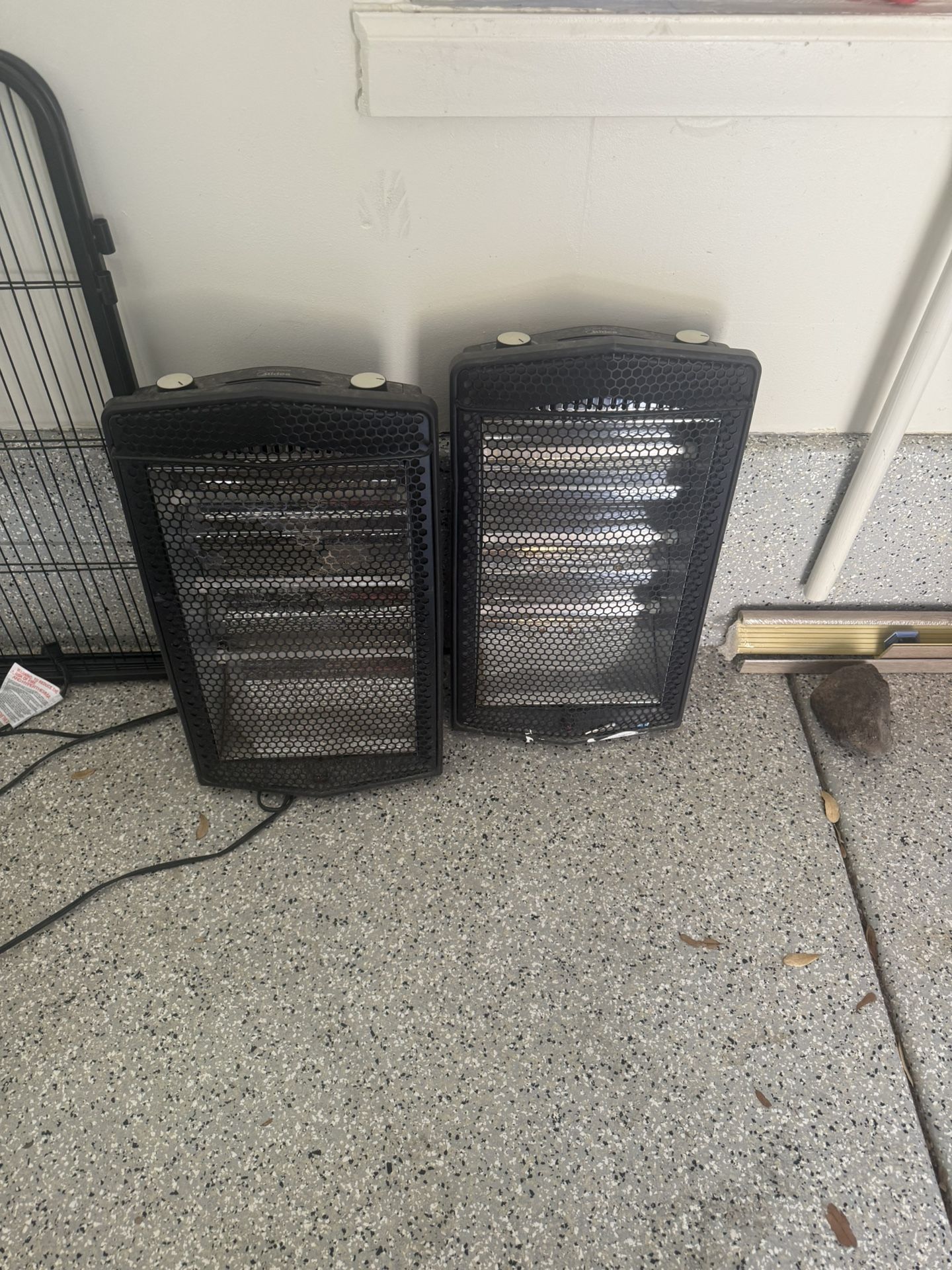 Two Space Heaters