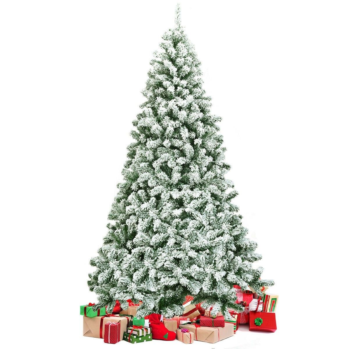 7.5ft Snow Flocked Artificial Christmas Tree