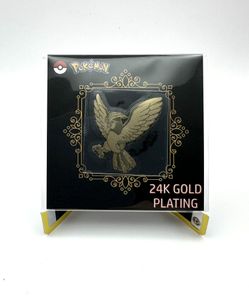 Pidgeotto 24k Gold Plated Sticker