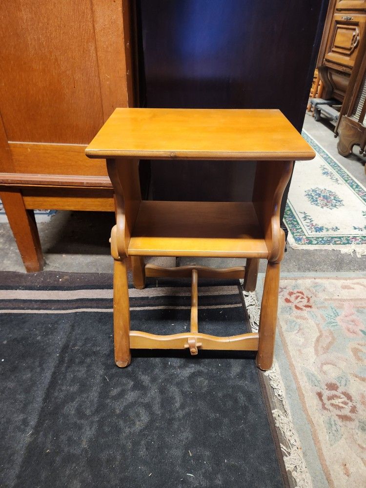 Sharp MCM Nightstand/End Table
