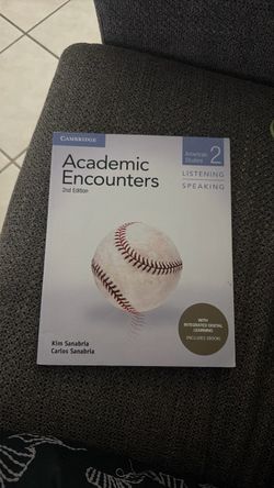 Academic Encounters 2nd Listening Speaking