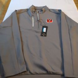 Cincinnati Bengals Pullover Zip Up