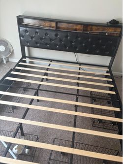 Queen size bed frame