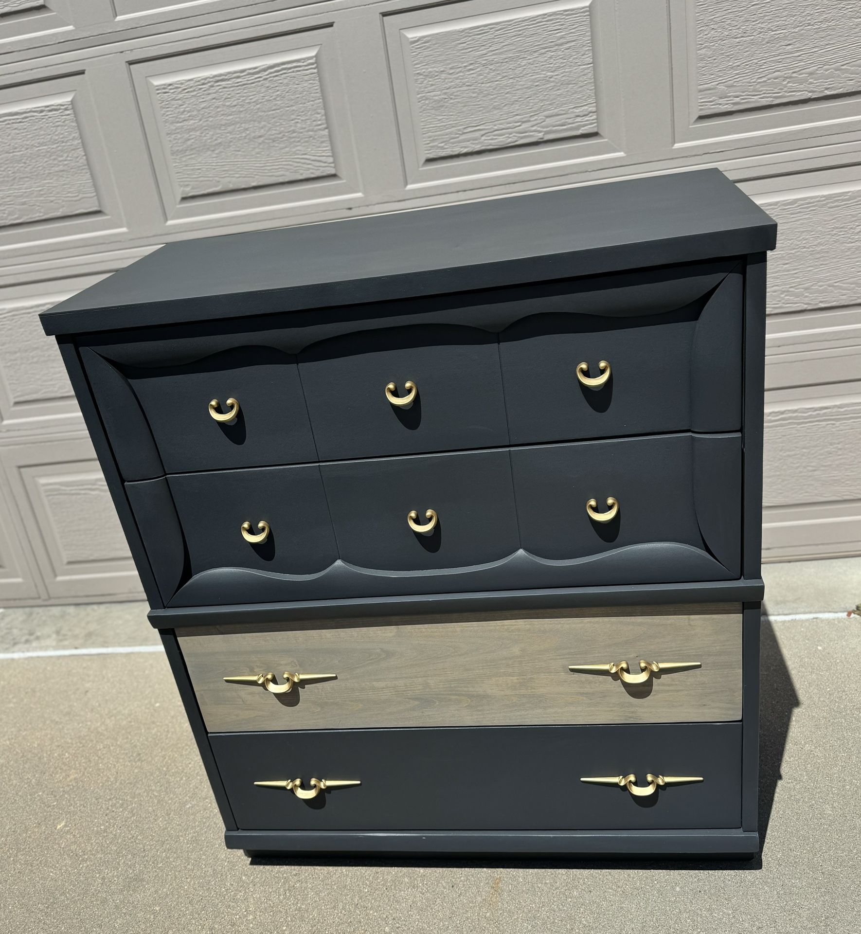 Beautiful Refinished Solid Wood Dresser 