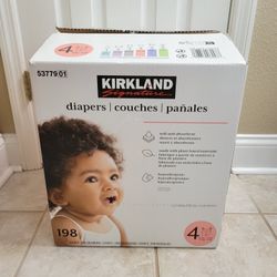 New Kirkland Signature Diapers Size 4 