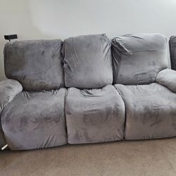 Free Electeic Reclining Sofa