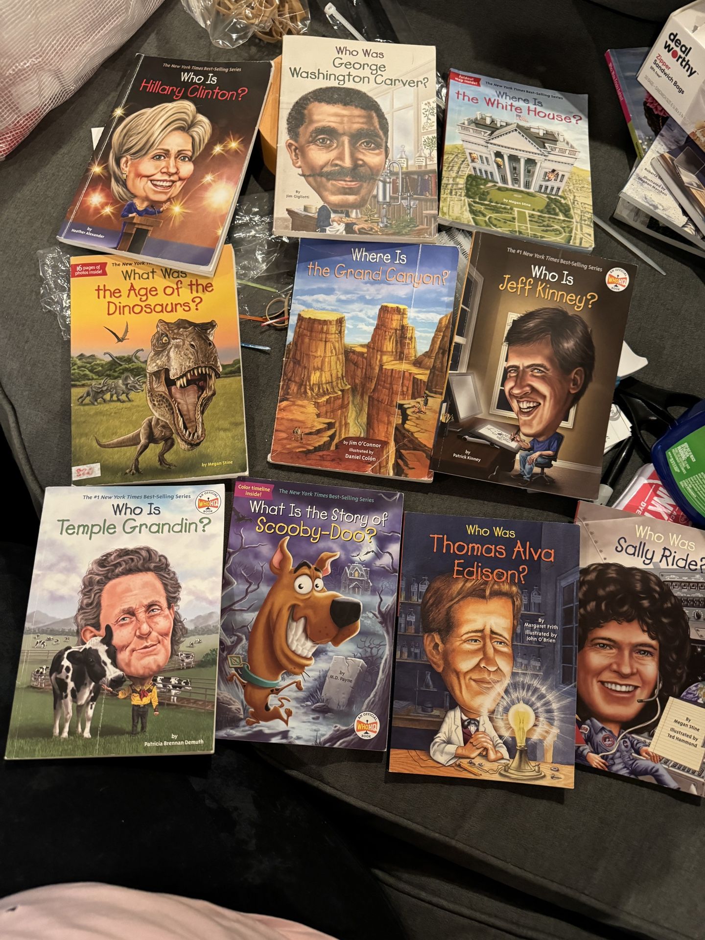 Who Was /What Is / Where Is books