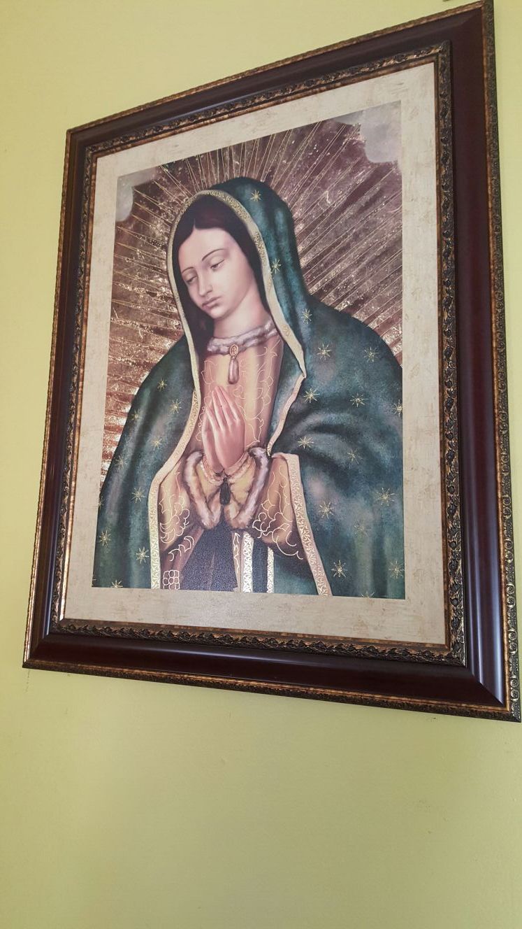 54X44 Inch.Imagen Gde.De La Virgen De Guadalupe