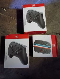 Nintendo Switch 2 Pro Controllers and Joy-Con 2 Controller