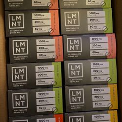 30 pack boxes Of LMNT Electrolyte Drink mix