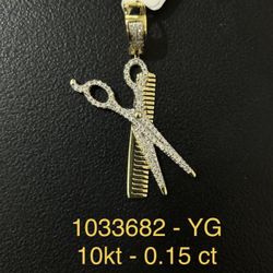 Barber Diamond Pendant