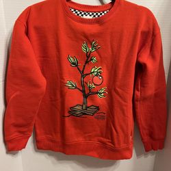 Vans Peanuts Charlie Brown Snoopy Christmas Sweatshirt