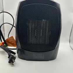 Black & Decker Portable Space Heater with Carry Handle BHDC 1500 watts