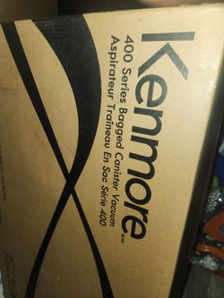 Kenmore 400 Series Bagged Canister Vacuum