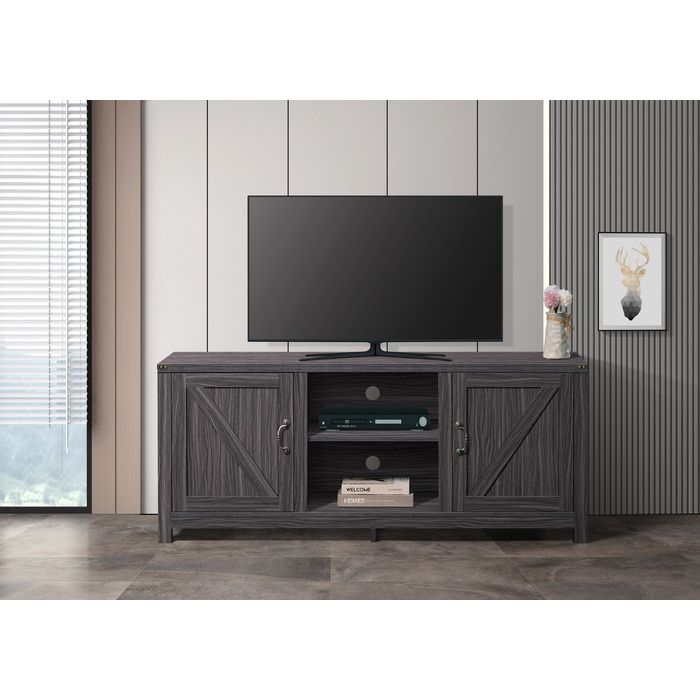 Tv stand 60”. New in box. Chk description